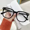 Nuevas Gafas para Miopía con Filtro de Luz Azul para Mujer, Monturas Irregulares Lisas Estilo Coreano, Gafas para Miopía de Montura Grande Adelgazantes al por Mayor para Hombre