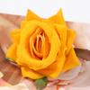 Flor Artificial de Rosa de Aproximadamente 6.5 cm Hecha de Tela Afelpada, Flor Decorativa, Ramillete, Arco de Flores, Decoración Floral, Decoración de Boda