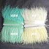 Tira de Tela de Plumas 10-13cm Borde de Tela de Pluma de Avestruz Material de Decoración para Vestido Falda de Baile Latino Cinturón de Tela Accesorios de Ropa
