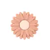 Contas de margarida de silicone, pingentes de pulseira de flor de girassol colorida, acessórios, acessórios de vestuário DIY, decorações