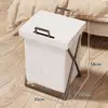 Cesta de Lavandería Hogar Cesta de Almacenamiento de Ropa Sucia Baño Cesta de Lavandería Dormitorio Cesta de Almacenamiento de Artículos Varios Puerta de Entrada Trasera Cesta para Ropa Sucia