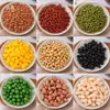 Simulación Modelo de Cinco Granos y Cereales Cacahuetes Falsos Arroz Soja Granos de Maíz Decoración para Fotografía Educación Temprana Adorno de Cocina Decoración