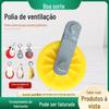 Polia Especializada para Elevação de Linha de Material de Linha de Água para Criação, Roda de Canto com Sulco em U para Galinheiro, Polia de Fazenda de Ferro Fundido