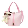 Bolsa de Ombro Pequena Lisa de Cor Sólida para Verão, Bolsa Pequena de Ombro Único da Moda para Mulheres, Nova Bolsa Transversal Tendência para o Trabalho 2025