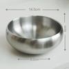 Aço Inoxidável 304 Criativo Tigela de Camada Dupla Tigela em Formato de Tigela Espessada Tigela para Molho de Restaurante Comercial Tigela de Arroz Térmica Tigela de Sopa