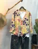 Comércio Exterior Atacado Outono e Inverno Cardigã Tricô Fofo Estampado Veludo de Visão Desenho Animado Tricô Feminino Estilo Coreano Solto Estilo Preguiçoso
