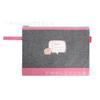 Bolso de Mano de Tela Oxford Bolsa para Archivos A4 Bolsa de Información con Cremallera Bolsa Impermeable A5 para Guardar Recibos Bolsa para Materias Bolsa para Tutoría