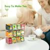 Caja de Almacenamiento Personalizada para Bolsitas de Té de Acrílico de 3 Niveles de Gama Alta Transparente Acrílico Moderno Estante de Almacenamiento para Bolsitas de Té