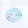 Placa de Pintura com Pigmento de Cor Sólida Desenho Animado Acessórios de Resina DIY Joias Cola Cremosa Grampo de Cabelo Feito à Mão Capa de Celular Acessórios para Fivela de Sapato