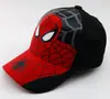 F791 Gorra de Béisbol Nueva Primavera y Otoño Sombrero de Dibujos Animados para Niños Gorra Moderna de Spider-Man Visera Sombrero de Comercio Exterior Europeo y Americano Venta al por Mayor