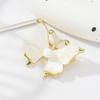 Broche Pequeno Perfumado de Novo Estilo Liga Imitação Madrepérola Pérola Borboleta Acessórios de Vestuário de Luxo de Alta Qualidade Textura Corsage Atacado