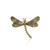 Europeu e Americano Broche Dos Desenhos Animados Inseto Criativo Caracol Caracol Libélula Temperamento Feminino Casaco All-match Roupas