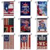 Bandera de Jardín para el Día de la Independencia Más Vendida de Amazon, Bandera Festiva Americana con Estampado de Estrellas y Rayas, Material de Lino, Bandera Decorativa para Exteriores