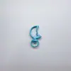 Llavero con Cierre de Langosta de Luna Colorido, Forma Especial, Hebilla de Resorte, Hebilla para Perro, Colgante Hecho a Mano DIY, Accesorios de Joyería, Versión Coreana