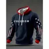 Sudadera con capucha para hombre, nueva de primavera y otoño, transfronteriza, Amazon, con estampado 3D, sudadera pullover casual deportiva para hombre