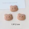 Acessórios de Resina de Urso e Coelho Bege Mais Vendidos Decoração de Carro Acessórios DIY Atacado Pj379