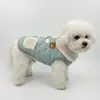 Ropa para Perros Estilo Chaleco Transfronteriza para Otoño e Invierno, Linda para Perros Pequeños Cachorros de Invierno Osito de Peluche Primavera y Otoño Abrigo de Algodón para Mascotas