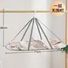 Tendedero Cesta de secado Artefacto para secar calcetines Red de secado Capa única/doble Tendedero para ropa y lavandería Red de secado plegable