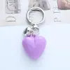 Nuevo Llavero Creativo de Resina Multicolor Amor Colgante Decorativo Bolsa Llave de Coche Decorativo Creativo Simple Versátil