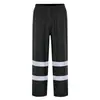 Conjunto de Impermeable Dividido Reflectante y Pantalón de Lluvia al por Mayor para Vigilancia de Tráfico, Emergencias, Prevención de Inundaciones y Protección contra Lluvia Intensa