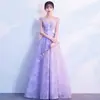 Vestido de Noche para Mujer 2026 Nuevo Estilo Morado Elegante Vestido de Banquete para Damas, Vestido de Celebridad para Anfitrionas, Presentación Coral, Vestido Largo