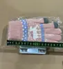 Guantes estilo ciervo pequeño, cálidos y resistentes al frío, pantalla táctil de cinco dedos, algodón tejido, unisex, adecuados para ciclismo, diseño de dibujos animados, estilo coreano