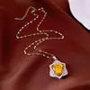 Colar Pingente Corrente Quadrado Zircônia Super Brilhante Gota d'Água, Corrente de Clavícula Fashion e Simples, Luxo Leve, Sensação de Alta Qualidade, Acessório Versátil