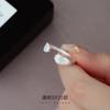 Anillo de garra de gatito japonés de plata S925 bajo el árbol baniano para mujer, lindo, personalidad, estudiante, plata lisa, anillo de comida, abertura ajustable