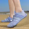 Fornecimento direto da fábrica de Quanzhou de sapatos antiderrapantes para homens e mulheres, sapatos para snorkeling e natação, sapatos de secagem rápida para vadear, sapatos para rafting em rio e trilha em riacho, sapatos de praia para crianças