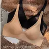 Sujetador de gel líquido para otoño e invierno, soporte suave, sin aros, para bustos pequeños, sin costuras, con un gran diseño en forma de V, ligero