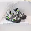 Sandálias Turbante para Meninos Verão Novo Malha Respirável Solado Macio Antiderrapante Sapatos Esportivos de Praia para Crianças para Atravessar Riachos ao Ar Livre