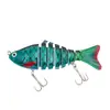 Há um Relatório de Teste para uma Isca de Pesca Realista de 7 Seções, Afundante, 10cm, 16g, Isca Dura Multiseção para Pesca, Atacado de Equipamentos de Pesca