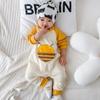 Mameluco de Primavera para Bebé, Pijama de Algodón Puro para Recién Nacido, Ropa Exterior Versátil para Recién Nacidos