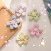 Nuevo estilo pastoral de verano broche de girasol con lazo colgante para bolso de niña linda accesorios de ropa estilo coreano