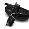 Nuevas Gafas de Sol Polarizadas TR Gafas de Sol para Hombre Mujer Viga Única Retro Caja Moda Dos Tonos Fotografía Callejera ins Transfronterizo Conducción