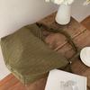 Nuevo bolso cruzado estilo coreano para ir al trabajo, bolso de hombro tipo dumpling con cordón fruncido, versátil, casual, de gran capacidad, a la moda