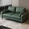 Sofá para sala de estar, sofá para apartamento pequeño, dormitorio, alquiler de apartamento, recepción de tienda de ropa, sofá pequeño de tela para dos plazas
