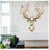 SK9003 Pegatinas de Pared de Ciervo Sika Personalizadas para Sala de Estar, Estudio, Habitación Infantil, Removibles, Impermeables, Pintura, Ventas Directas de Fábrica