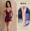 Lencería Sexy, Uniforme Sexy de Encaje, Juego de Rol de Tentación, No Necesita Quitarse, Atuendo Transparente de Puro Deseo, Pijama de Coqueteo para Damas