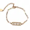 Pulsera de Conchas de Nácar Natural con Perlas Estilo Versátil para Vacaciones en la Costa Pulsera de Moda Tendencia para Mujeres
