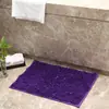 Tapete de Chão de Chenille Transfronteiriço Sala de Estar Quarto Carpete de Janela de Canto Tapete de Porta de Cozinha Banheiro Absorvente de Água Antiderrapante Almofada para Pés Atacado de Fábrica