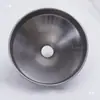 Funil Industrial de Pasta Líquida com Suporte, Cônico de Aço Inoxidável, Calibre Grande, Não Padrão 304