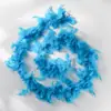 En stock transfronterizo 40g tiras de plumas pavo bufanda de plumas bola decoración de festival tiras de plumas DIY 2 metros