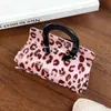 Pinza para el pelo de bolso estilo coreano, Pinza para el pelo de rayas francesas, Pinza de tiburón con estampado de leopardo de diseño nicho, Pinza para el pelo de la nuca, Acetato