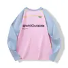 ¡Secado Rápido Transpirable al Aire Libre~Costuras Bloque de Color! Camiseta Casual Deportiva de Montaña Cuello Redondo Cómoda Manga Larga 9075