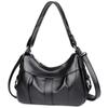 Bolso para mujeres de mediana edad M8833, bolso bandolera de cuero suave, 2022 nuevo bolso de hombro para mujer, gran capacidad, bolso de madre, bolso de mano
