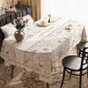 Toalha de mesa estilo americano, lavável, à prova de óleo, à prova d'água, resistente ao calor, toalha de mesa oval, luxo leve, toque de alta qualidade, jogo americano, toalha de mesa