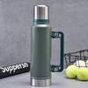 Taza Termo de Viaje de Acero Inoxidable para Comercio Exterior de Amazon, Botella Deportiva de Gran Capacidad para Exteriores, Hervidor Termo Portátil con Asa