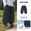Pantalones largos casuales de algodón puro estilo montaña para niños Yourou, nueva ropa infantil otoño 2026, estilo primavera y otoño para niños pequeños
