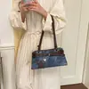 Bolso de axila de diseño de alta gama transfronterizo para mujer, nuevo y moderno bolso Boston retro, bolso de hombro y bolso de mano de moda para el día a día